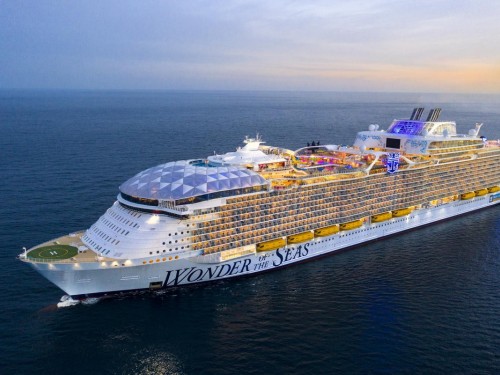 Royal Caribbean's Wonder of the Seas arrives in U.S. ahead of March. 4 debut