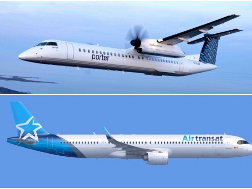 Air Transat & Porter Airlines to enter code-sharing agreement for summer 2022