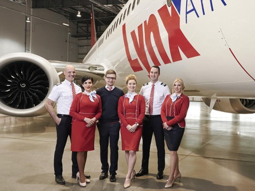 Lynx Air unveils red & white crew uniforms ahead of April 7 launch
