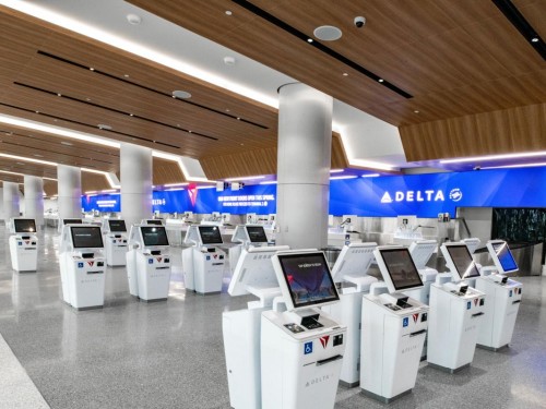 Delta unveils first phase of modern Delta Sky Way at LAX