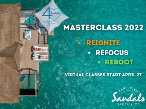 Reignite, Refocus, Reboot: Registration now open for Sandals, Beaches' masterclasses