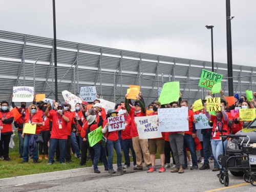 Toronto Pearson airport holds fake protest as part of security drill