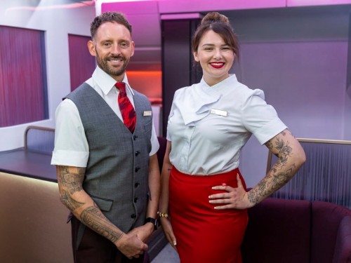 Virgin Atlantic loosens its tattoo policy