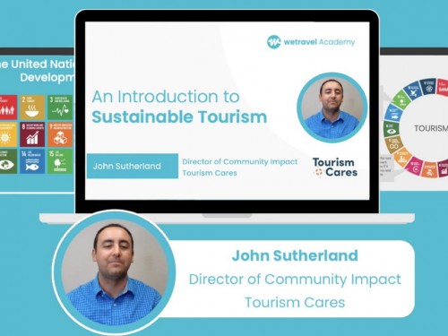 A free course on sustainable tourism is now available to travel pros