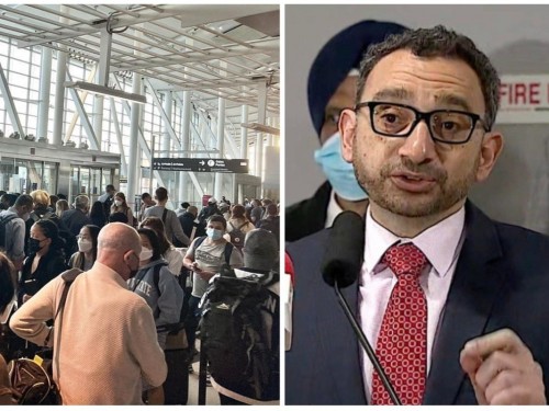 Alghabra defends response to airport chaos, blames COVID; YYZ now 2nd worst for delays