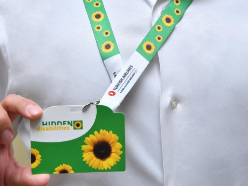 Turkish Airlines raises awareness of invisible disabilities with Sunflower Lanyard