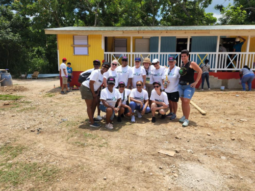 Canadian travel advisors join Helping Hands Jamaica Foundation on 25th school build