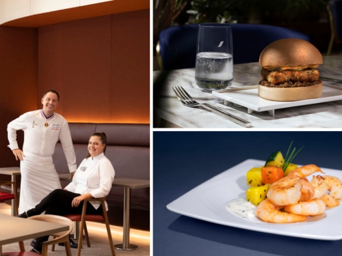 New culinary delights in Air France's lounges at Paris Charles de Gaulle