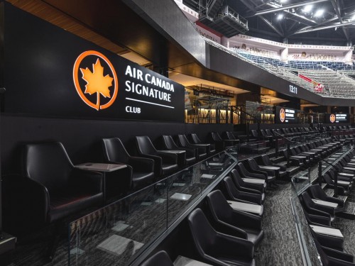 AC & Montreal Canadiens inaugurate new Air Canada Signature Club