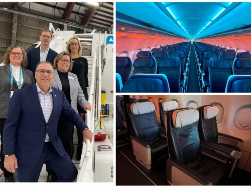 VIDEO: Air Transat showcases Airbus A321neoLR at VIP event in Toronto