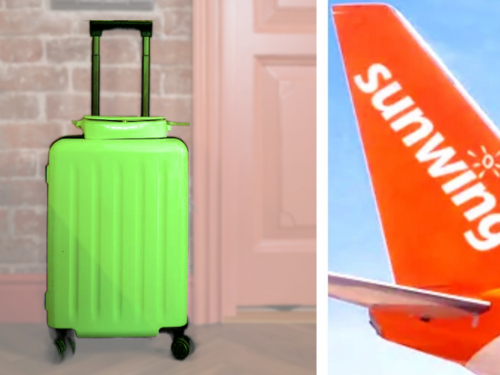 Sunwing: Seasonal excess baggage limitations for travel to Cuba