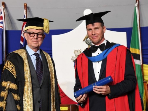Sandals Chairman Adam Stewart receives honorary degree from UWI