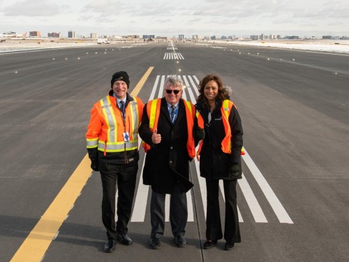 Toronto Pearson reopens second-busiest runway following 8-month reconstruction
