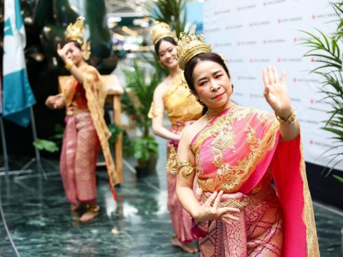 Air Canada's new Bangkok flight enroute to Southeast Asia