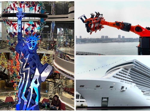 On Location: MSC Seascape is a twin beauty with a robotic twist