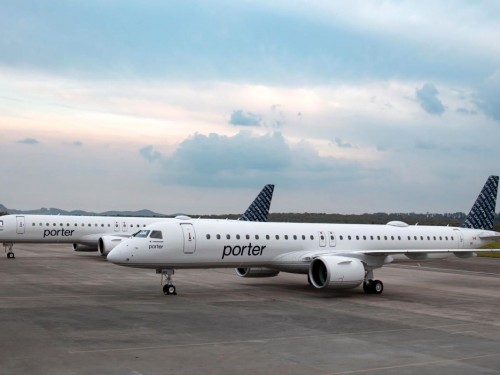 Porter's Embraer E195-E2 will link Toronto Pearson & Halifax Stanfield