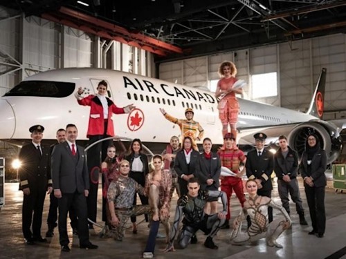 Air Canada and Cirque du Soleil renew partnership