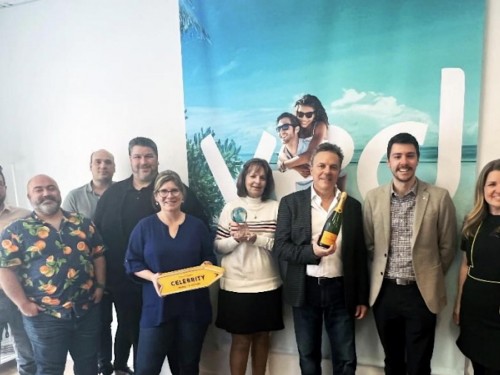 Voyages en Direct named "Partner of the Year" by Celebrity for second consecutive year