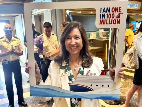 Carnival celebrates 100 million guests since 1972
