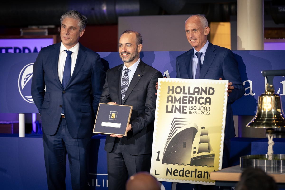 HAL marks 150th in Rotterdam with royalty, fanfare and dual-ship events