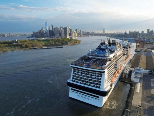 MSC Meraviglia arrives in NYC, will offer year-round voyages