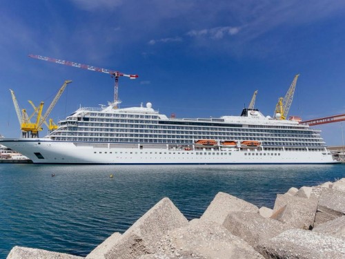 Viking takes delivery of newest ocean ship Viking Saturn