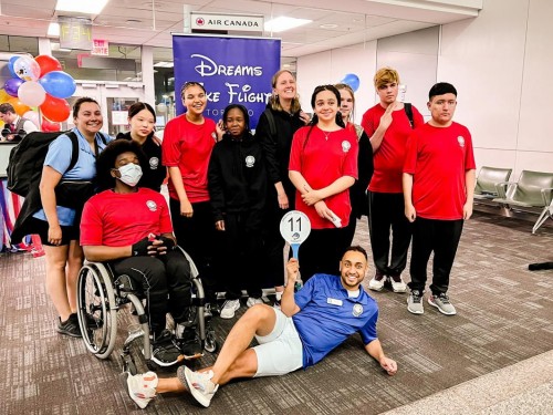 Air Canada & Dreams Take Flight fly kids to happiest place on earth