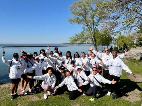 "Family" of travel agents attend Jam-Walk 2023 in support of school builds in Jamaica