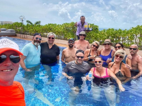 A FAM (but not a FAM): Playa team chills with agents, guests at The Yucatan Resort