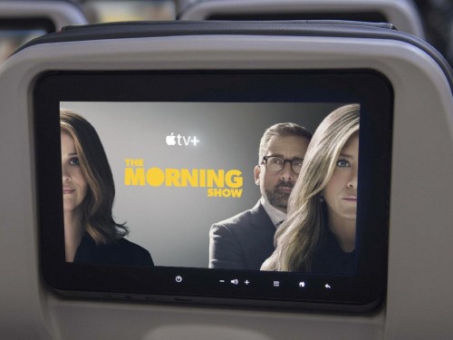 Entertainment upgrade: Air Canada adds Apple TV+ to in-flight programming