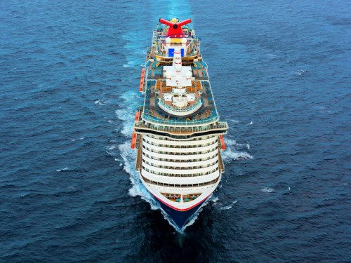 Carnival Mardi Gras crew rescues couple in distress at sea