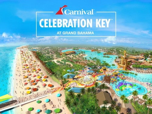 Carnival opens itineraries featuring Celebration Key