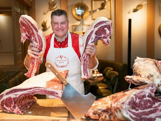 Princess teams up with renowned butcher Dario Cecchini