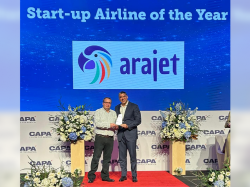 Arajet named "Best Startup Airline" at CAPA Awards