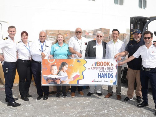 Carnival, Rotary International deliver school supplies to Yucatán communities