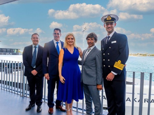 Emerald Sakara christened in San Juan by CLIA CEO Kelly Craighead