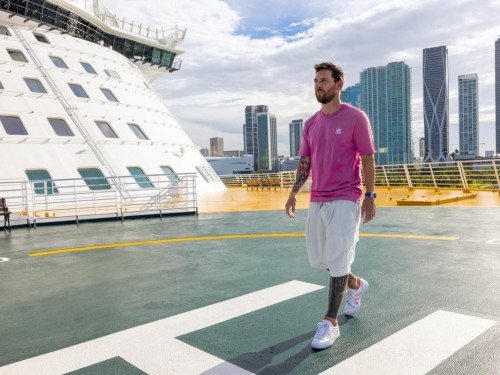 Athlete Lionel Messi named official “Icon” for Royal Caribbean’s new megaship