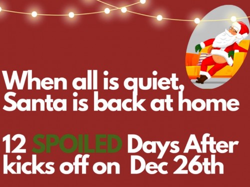 Spoiled Agent announces 12 Spoiled Days After Christmas event