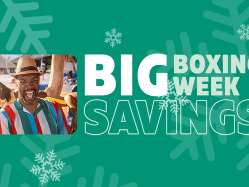 Unlock big savings during Sunwing's Boxing Week sale