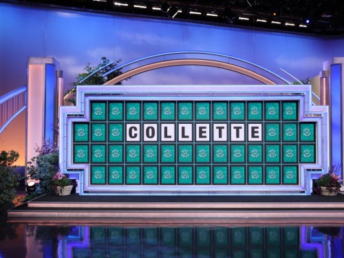 Collette teams up with Wheel of Fortune for “Show you the World” week