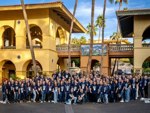 Remote employees at Railbookers meet in person for first time at summit