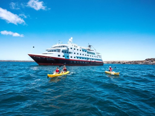 BOGO in Galapagos, save up to 40% on 2025 sailings during HX sale